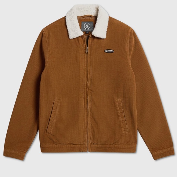 Volcom Halecrest Jacket - NWT Mens Size Large Rust - #46205-DSK1 - Picture 1 of 5